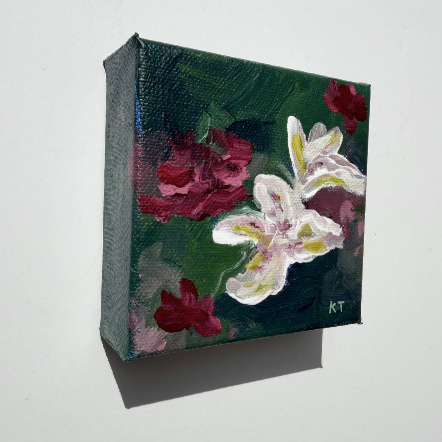 Floral Study No. 6, Original 4x4