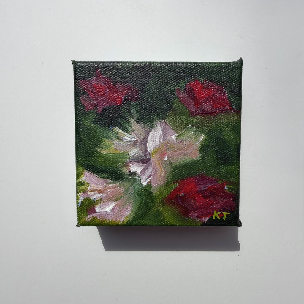 Floral Study No. 1, Original 4x4