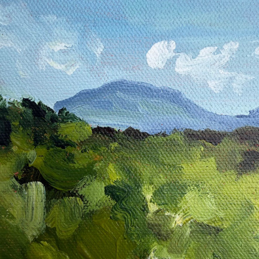 Blue Skies, Original 5x7