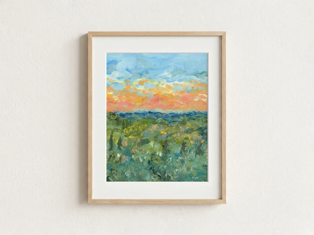 Italian Sunset Print