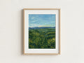 Italian Winery at Dusk Print