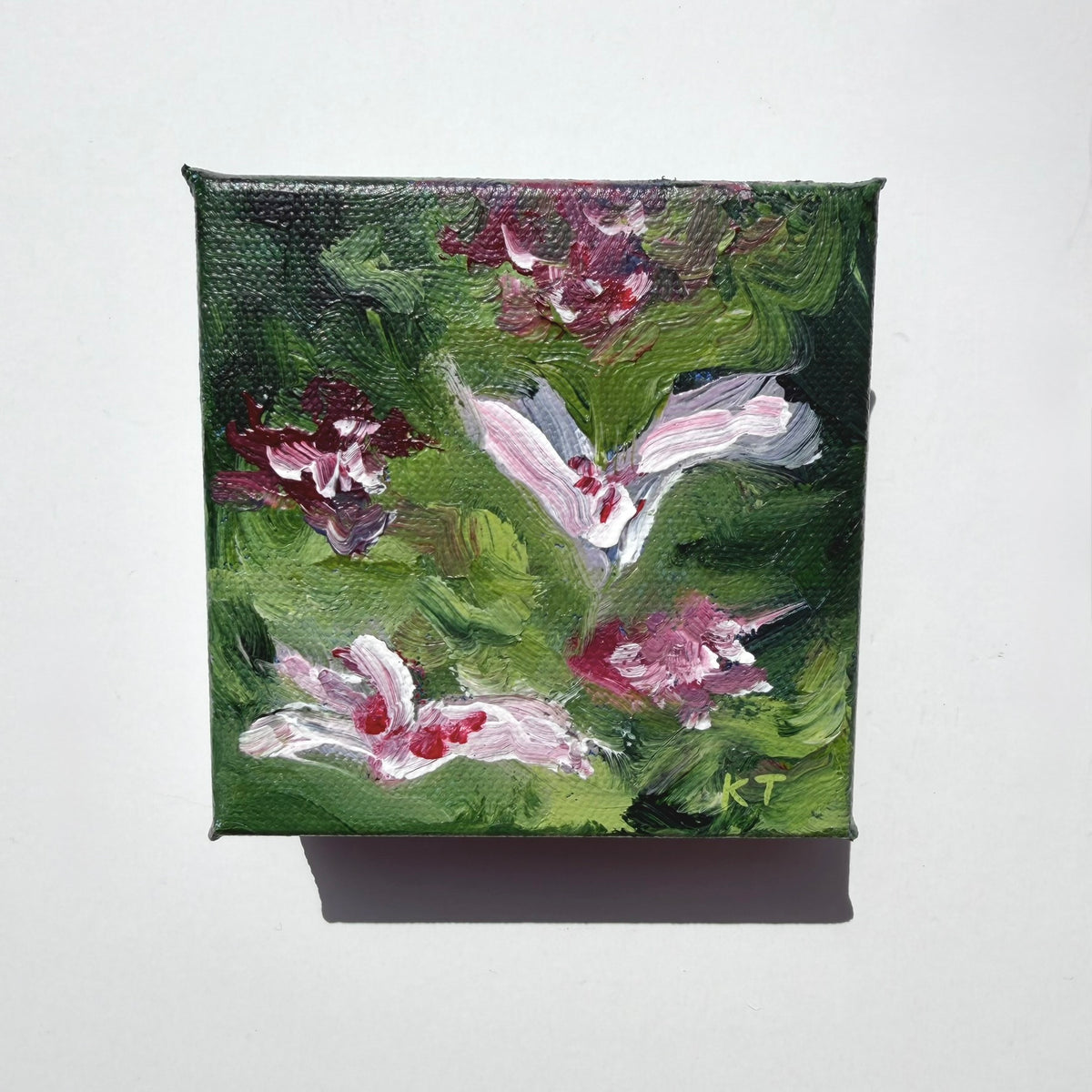 Floral Study No. 2, Original 4x4