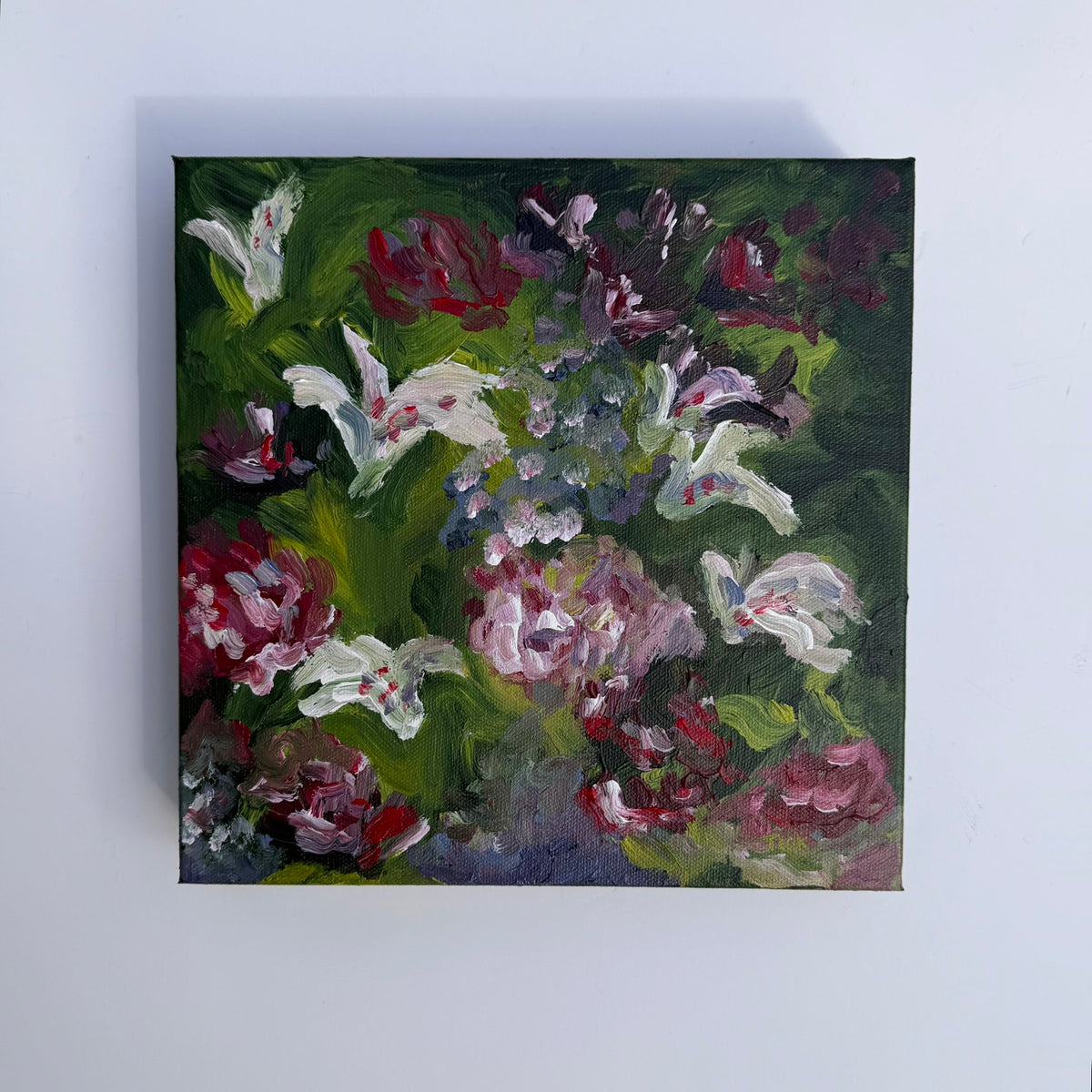 Floral No. 4, Original 10x10