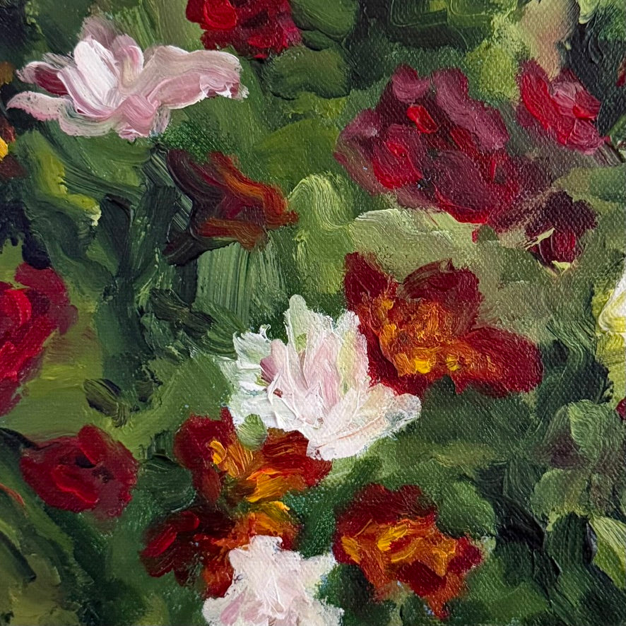 Floral No. 8, Original 10x10