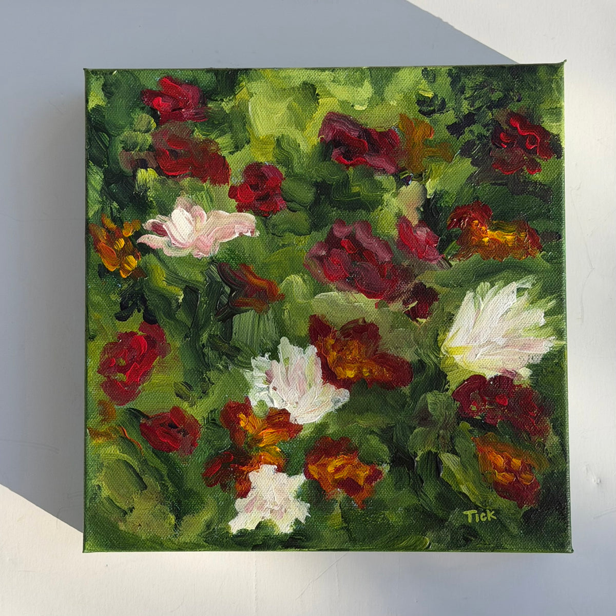 Floral No. 8, Original 10x10