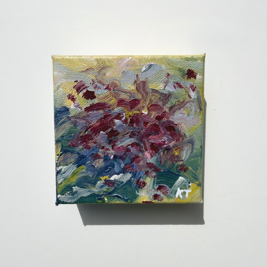 Floral Study No. 13, Original 4x4