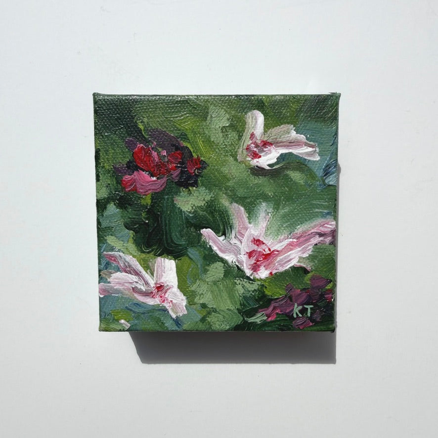 Floral Study No. 8, Original 4x4