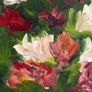 Red, White & Pink, Original 6x6