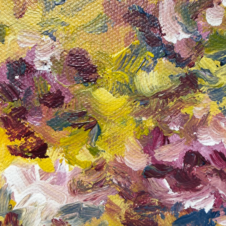 Floral Study No. 11, Original 4x4