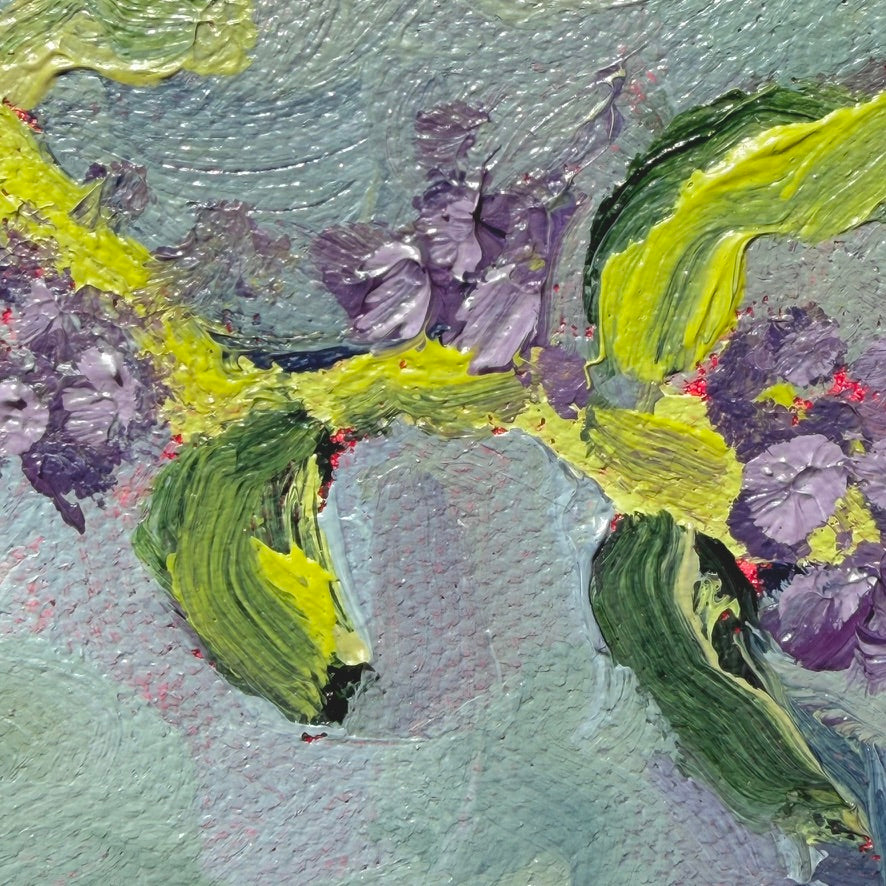 Floral Study No. 17, Original 4x4