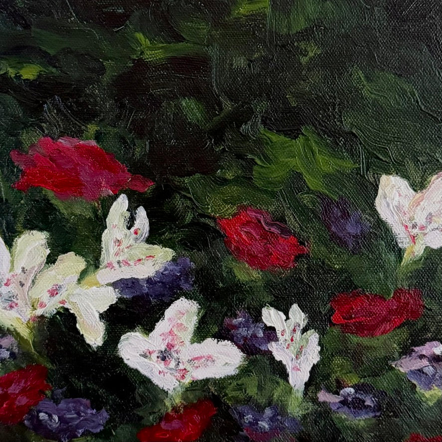 In the Garden, Original 11x14