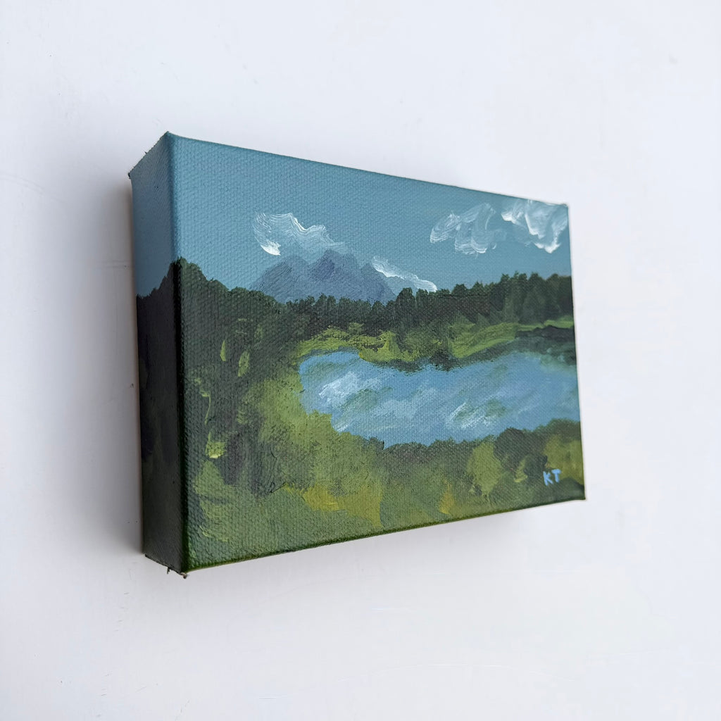 The Pond, Original 5x7