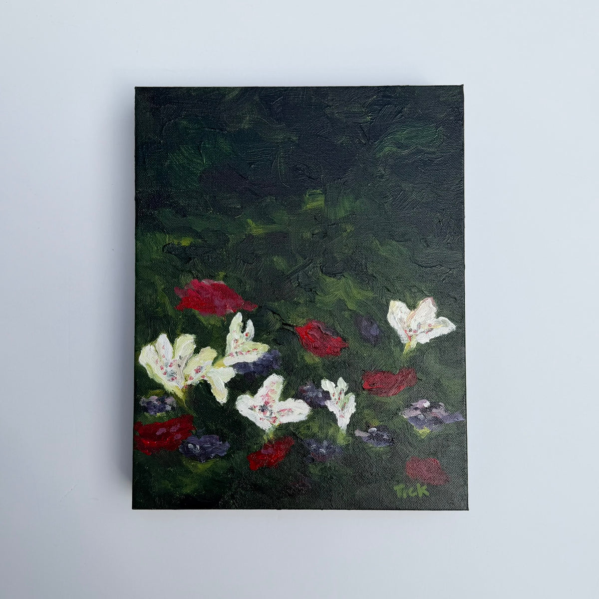 In the Garden, Original 11x14