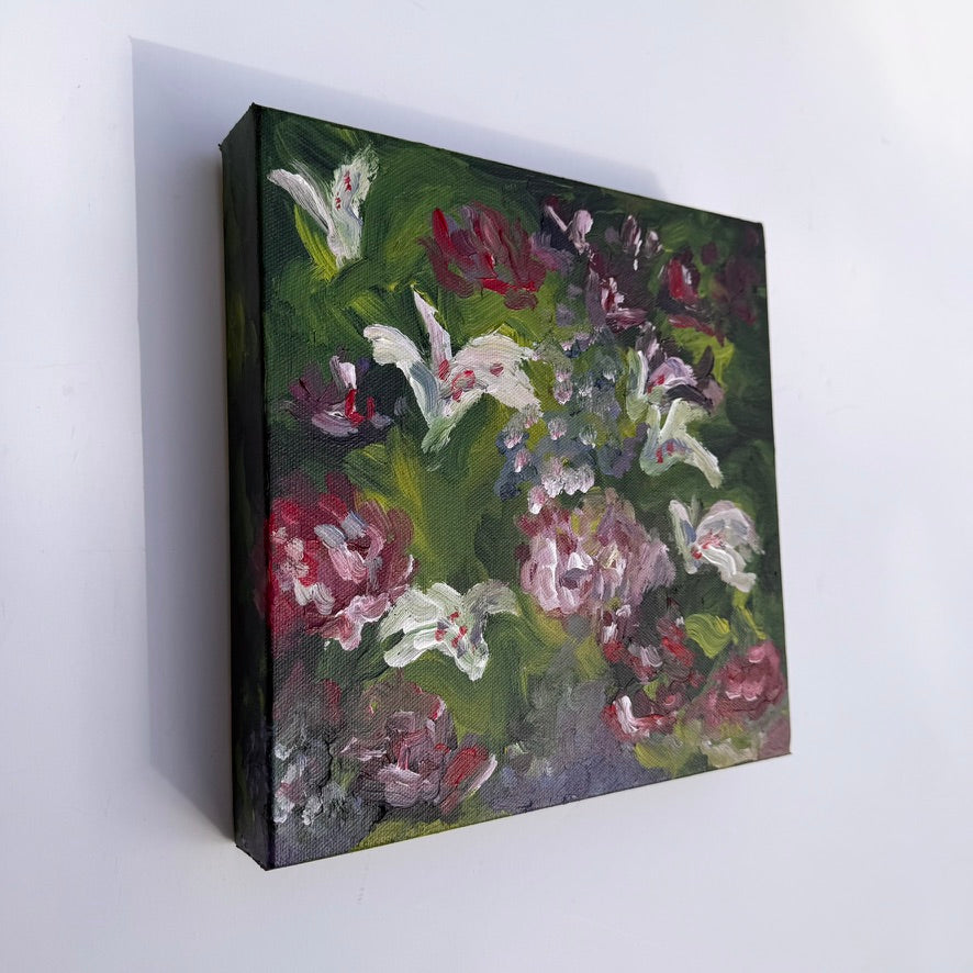 Floral No. 4, Original 10x10
