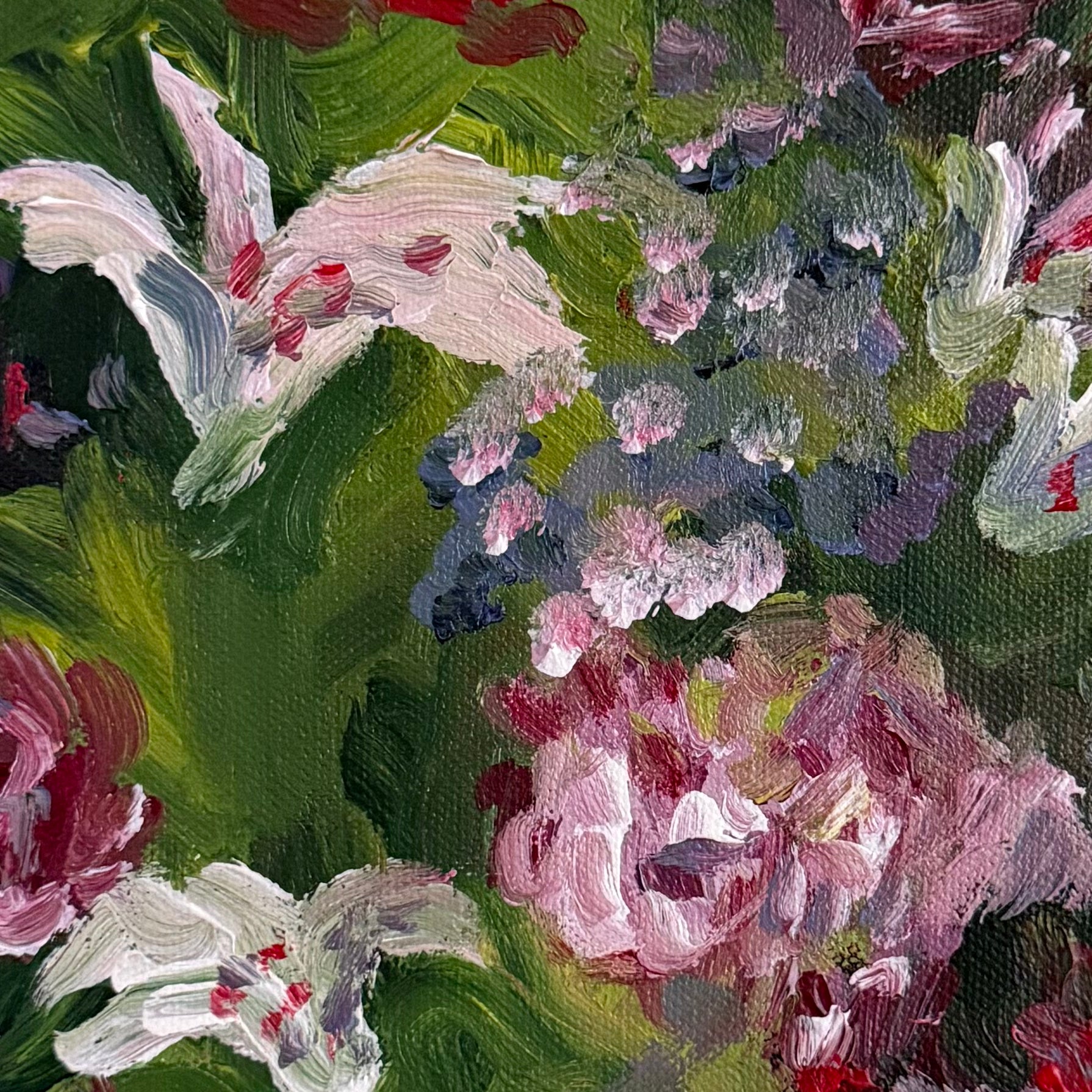 Floral No. 4, Original 10x10