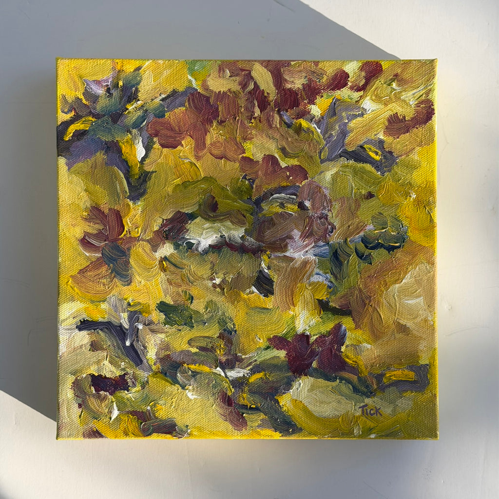 Floral No. 2, Original 10x10