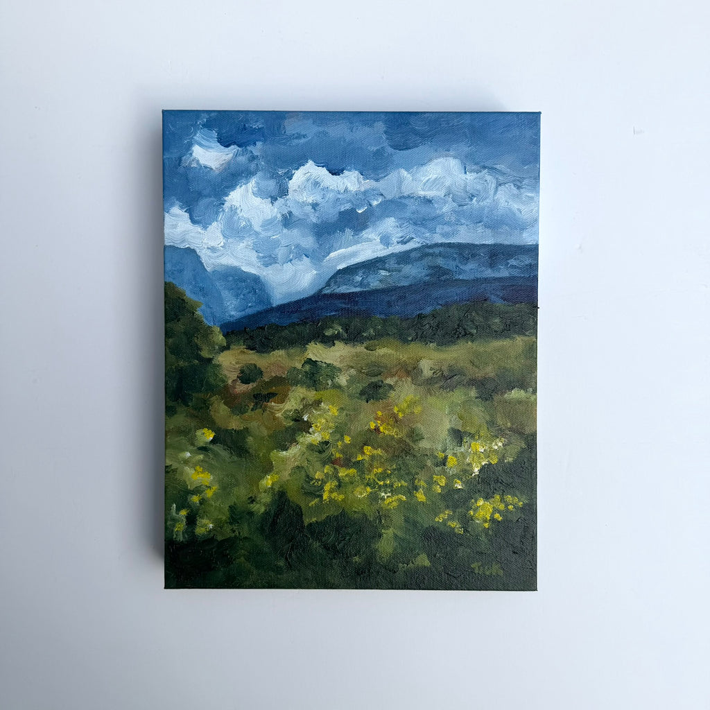 Swirling Skies, Original 11x14