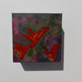 Orange Lillies, Original 6x6