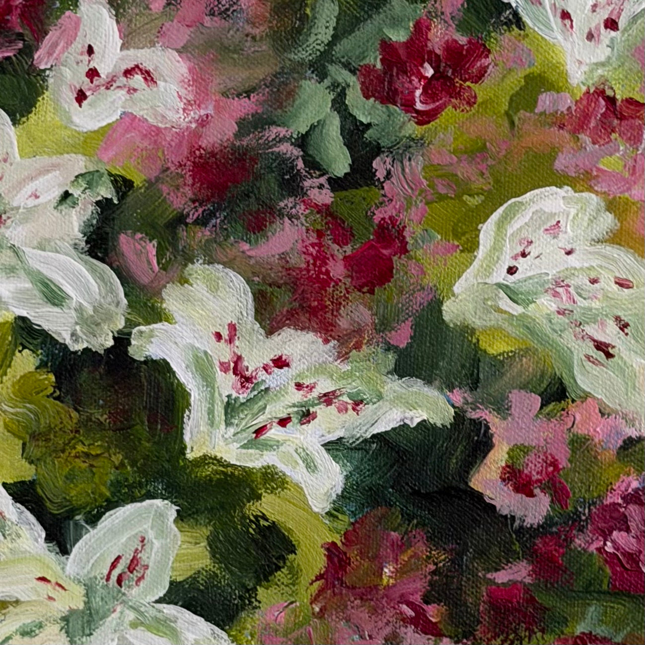 Floral No. 9, Original 10x10