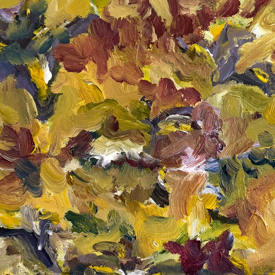 Floral No. 2, Original 10x10