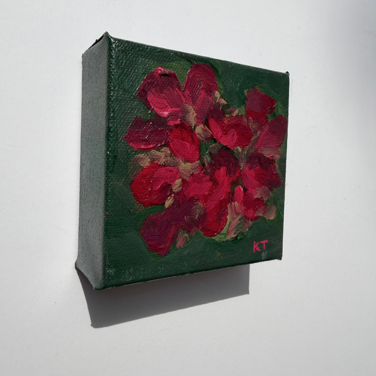 Floral Study No. 4, Original 4x4