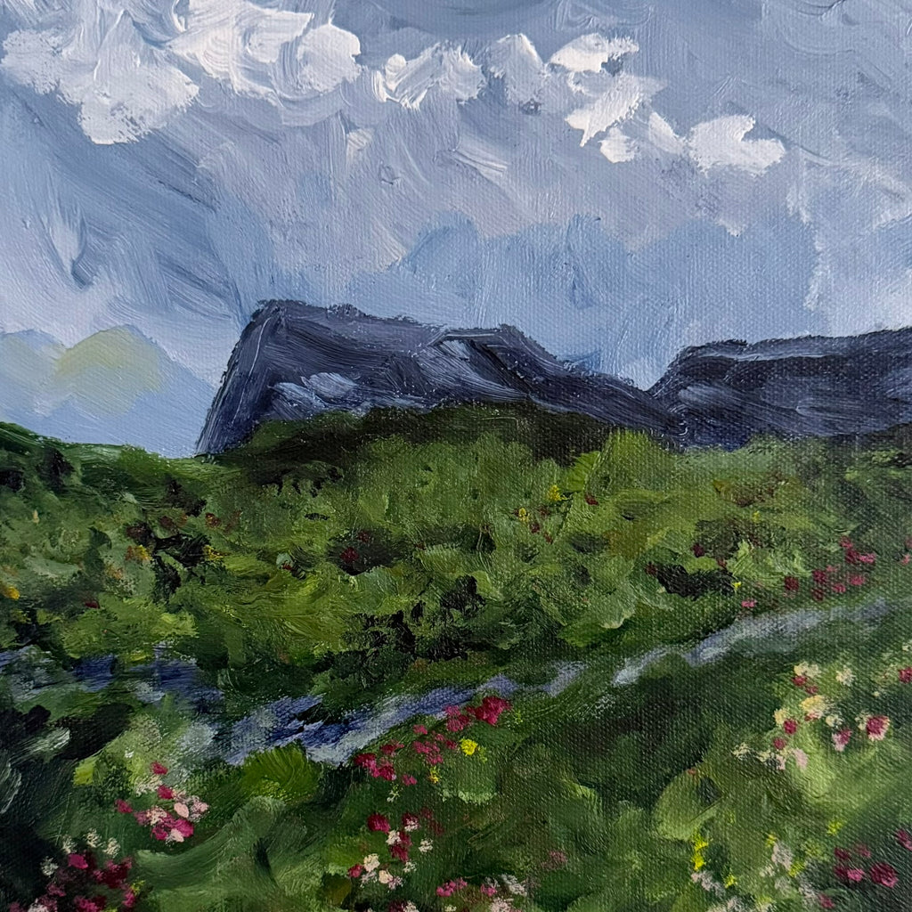 Flowers in the Field, Original 11x14