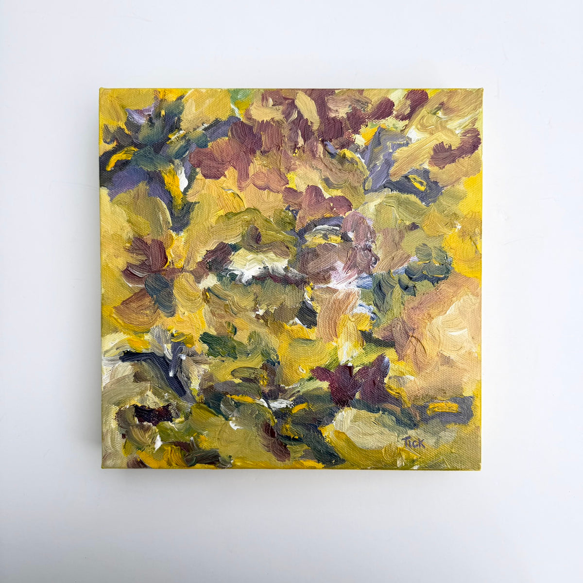 Floral No. 2, Original 10x10