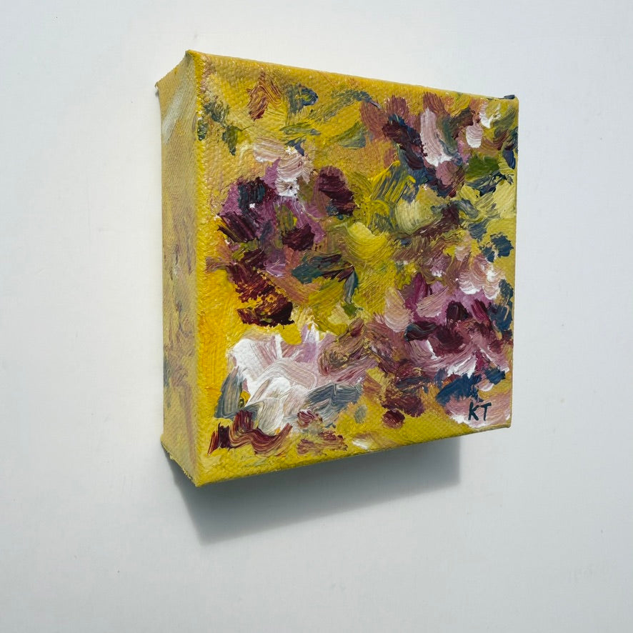 Floral Study No. 11, Original 4x4