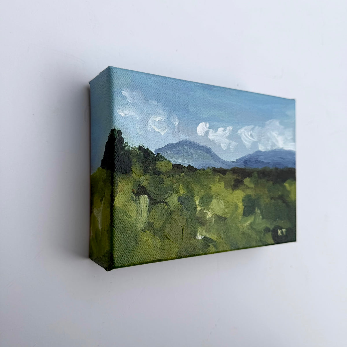 Blue Skies, Original 5x7