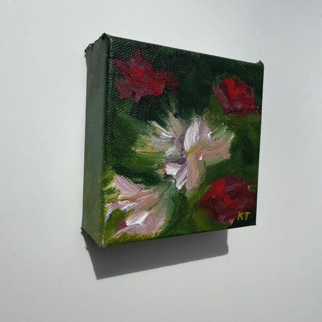Floral Study No. 1, Original 4x4