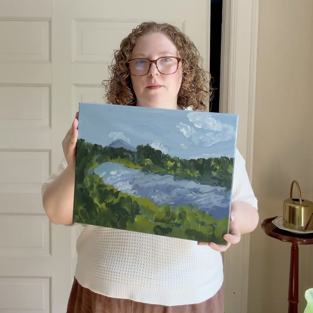The Pond, Original 11x14